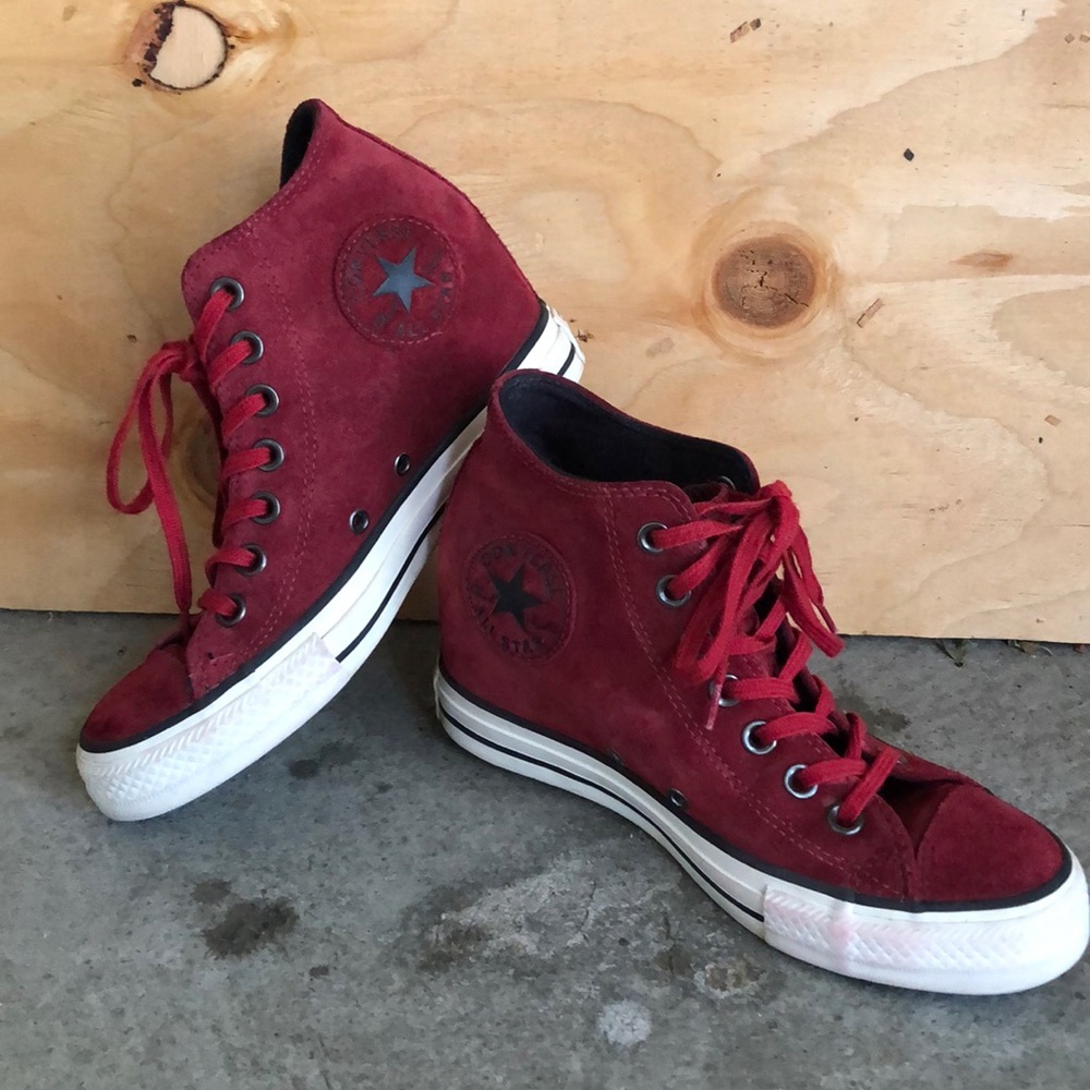 Converse wedge sneakers